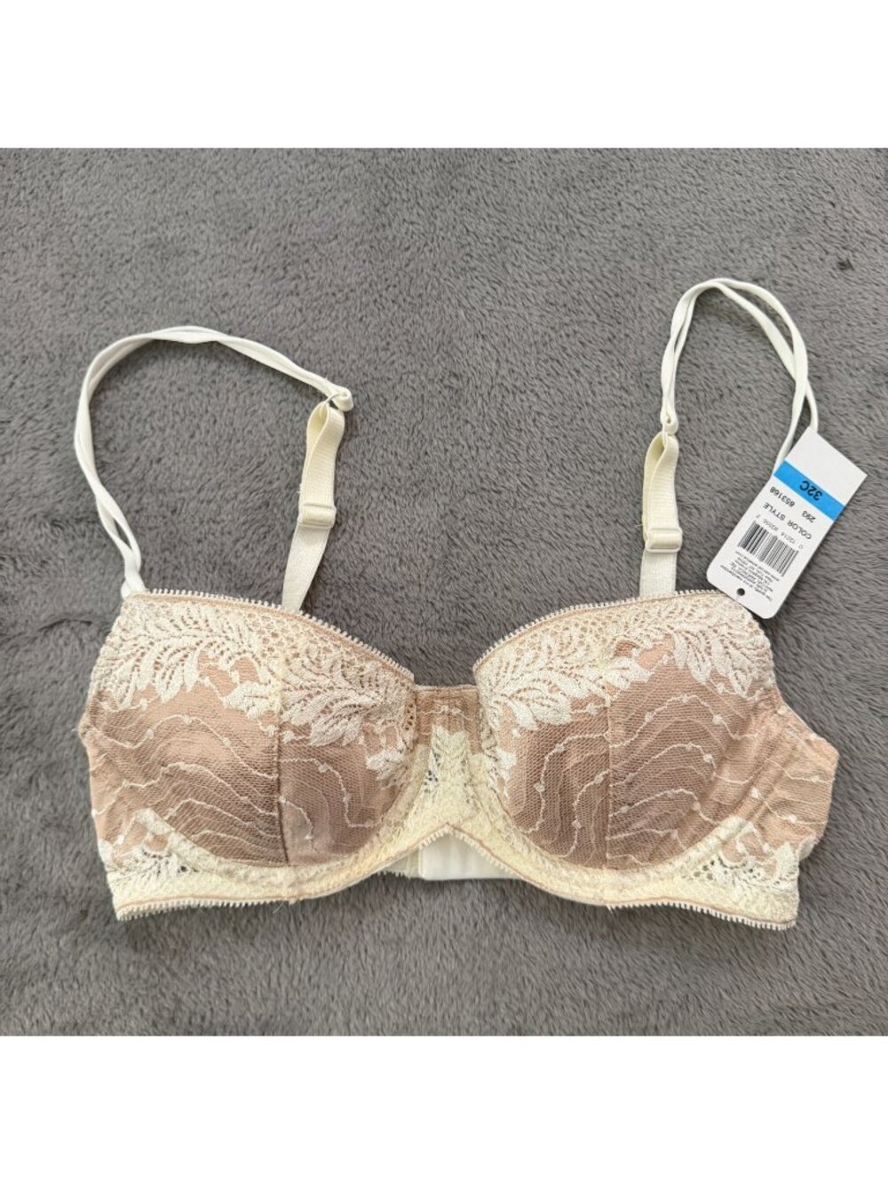 NWT Wacoal Absolute Elegance Demi Contour Underwire Bra Womens 32C 853168